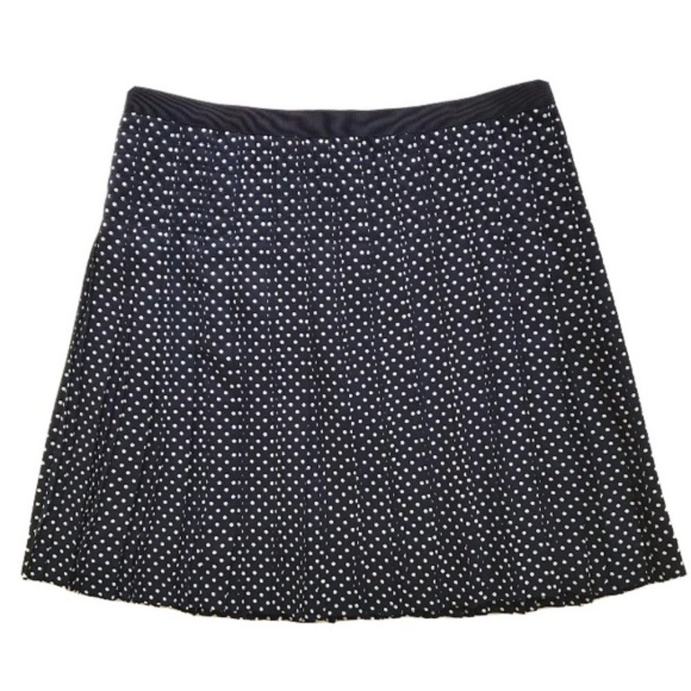 J. Crew Pleated Polka Dot Skirt!